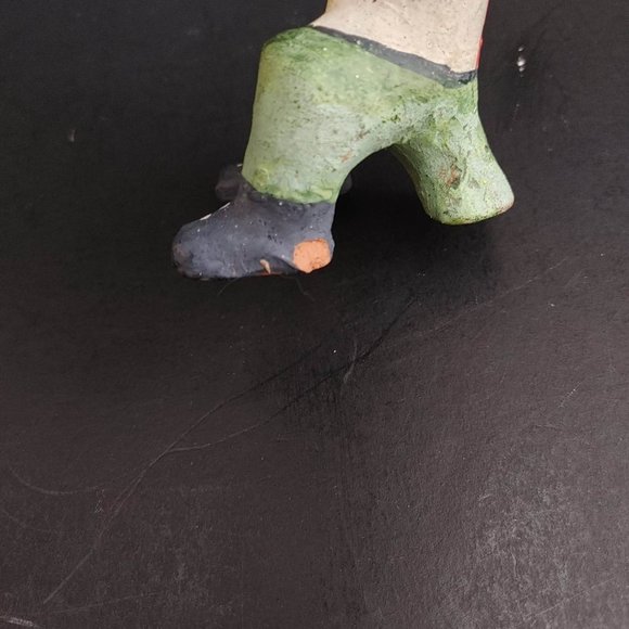 Vintage Dymkovo Clay Toy Folk Art Statues Russian Traditional Toy Kargopol - Picture 9 of 9